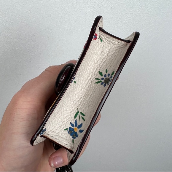 Coach RARE Tabby Floral Mini Keychain Bag - Picture 5 of 7